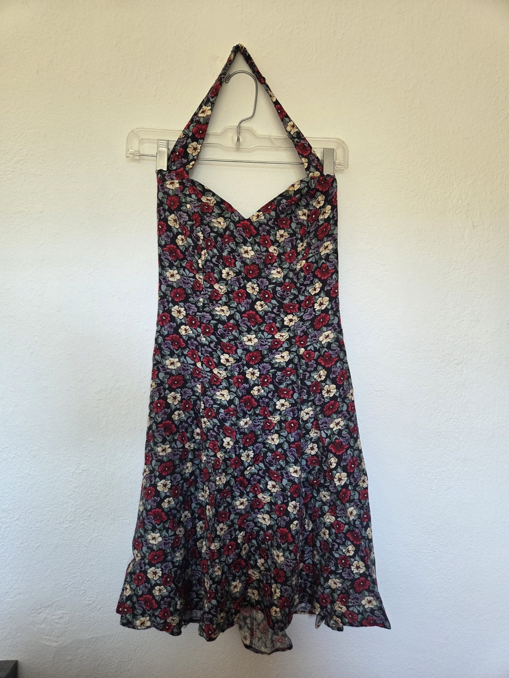 Rampage Floral Halter Dress 90s Y2K style